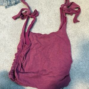 Free People Berry Camisole Top